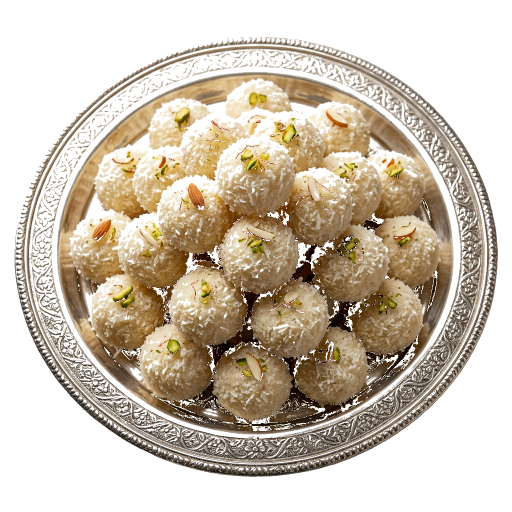 Special Coconut & Mawa Laddoo Platter