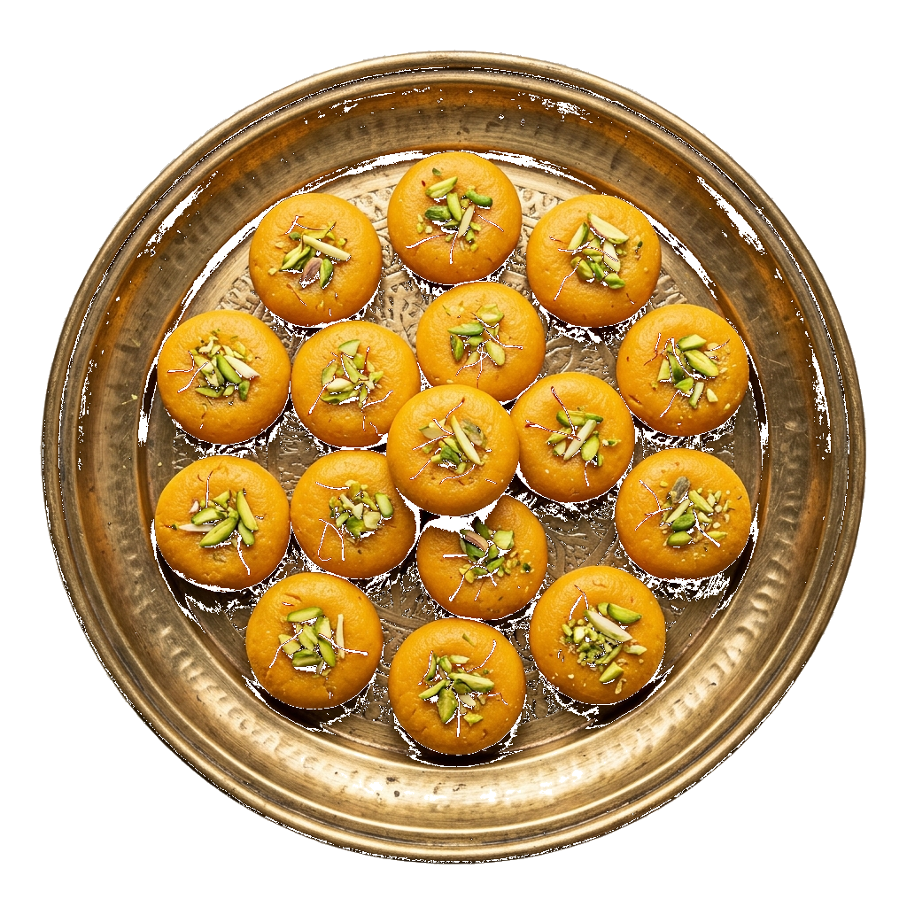Jaunpur Special Saffron Mawa Peda Platter